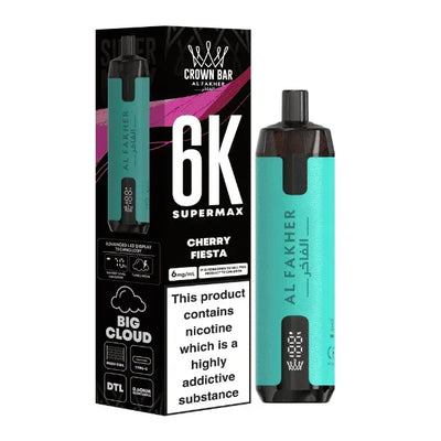 Al Fakher Supermax 6K Cherry Fiesta
