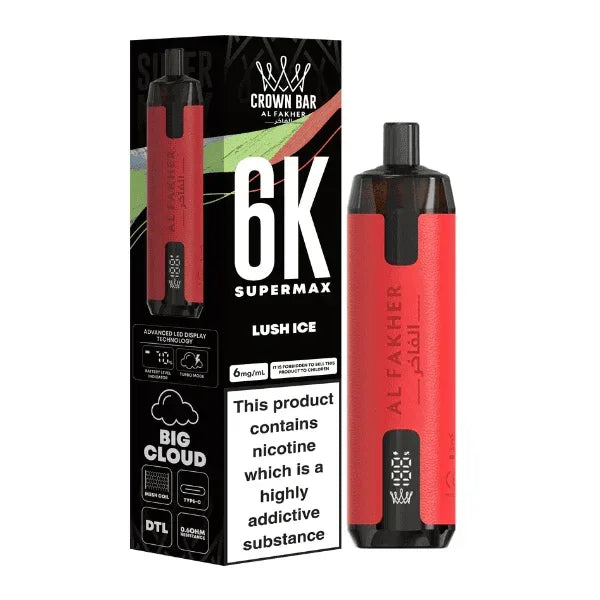 Al Fakher Supermax 6K Lush Ice