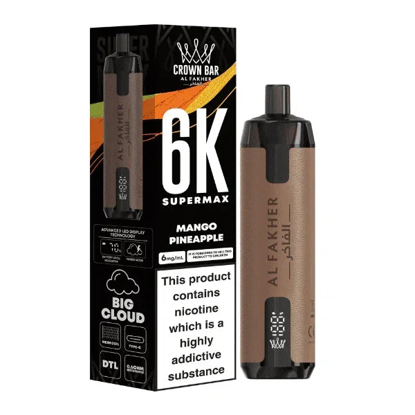 Al Fakher Supermax 6K Mango Pineapple