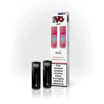 IVG Air 4 in 1 Pods Strawberry Raspberry Ice
