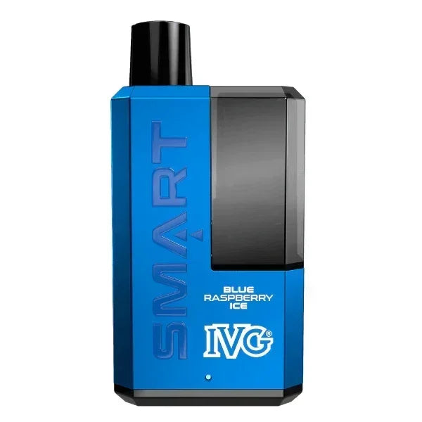 IVG Smart 5500 Blue Raspberry Ice Disposable Vape Kit