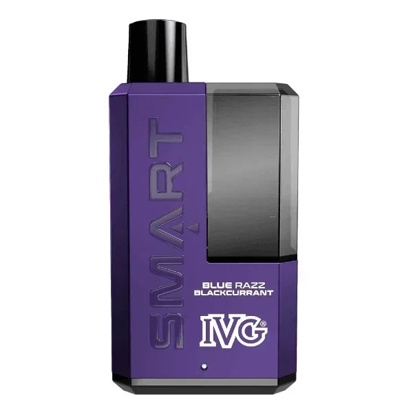 IVG Smart 5500 Blue Razz Blackcurrant Disposable Vape Kit