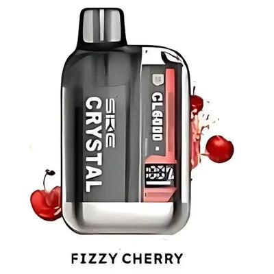 SKE Crystal CL6000 Disposable Vape Fizzy Cherry