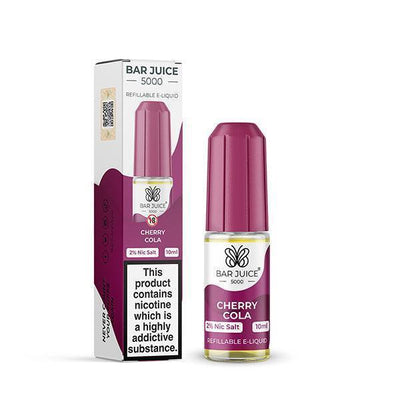 Bar Juice 5000 Cherry Cola 20MG Salt Nicotine - Vape Connect Online