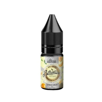 Billionaire Juice Citrine Crush Salt Nicotine - Vape Connect Online