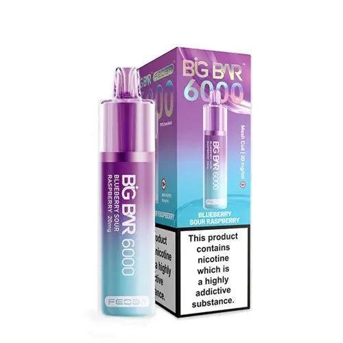 Feoba Big Bar 6000 Blueberry Sour Raspberry