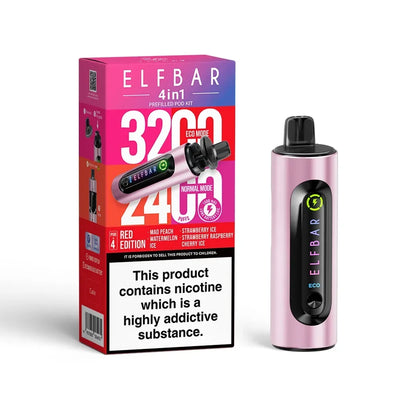 Elf Bar 4 in 1 Red Edition