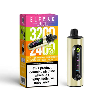 Elf Bar 4 in 1 Yellow edition