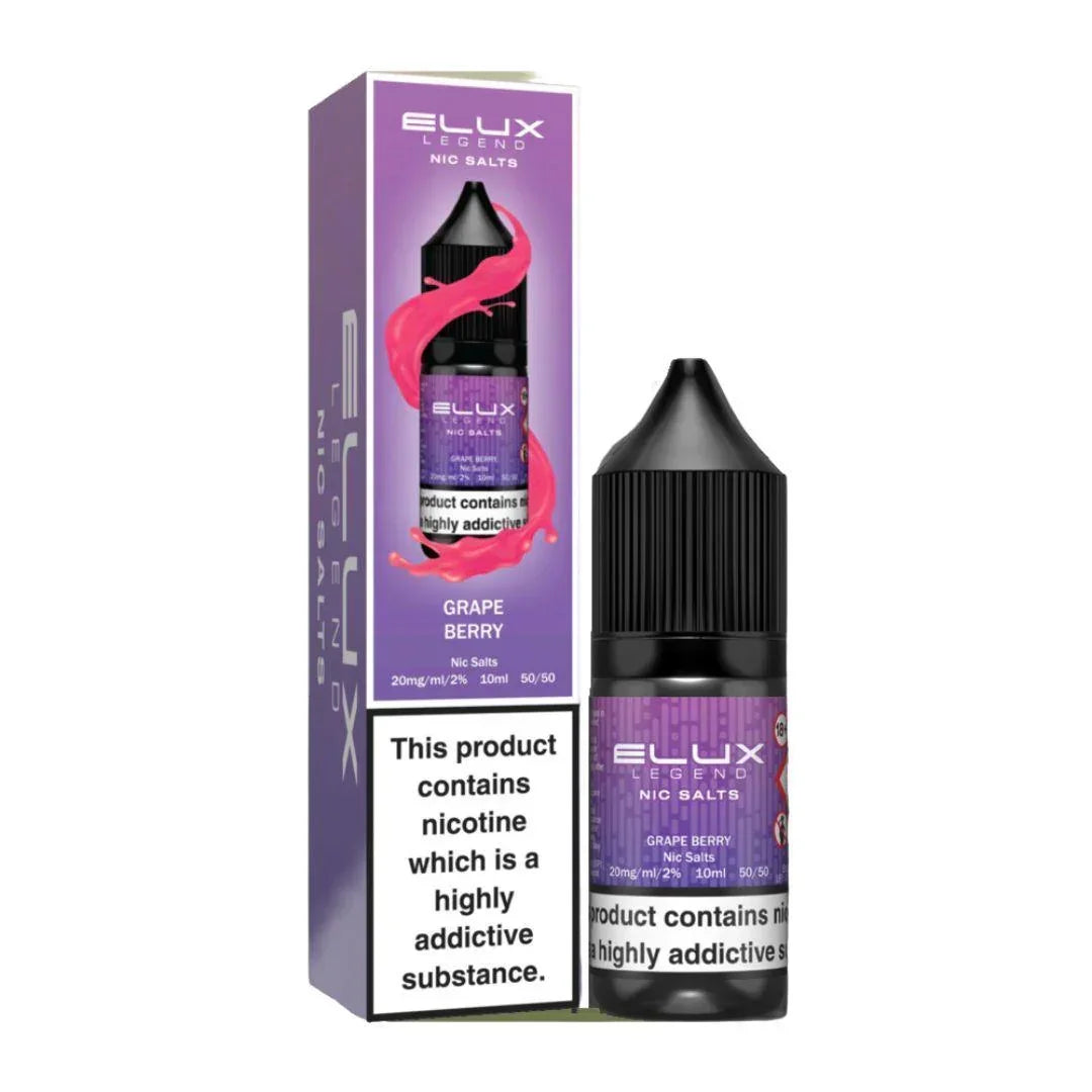 Elux Legend Grape Berry Nic Salt E-Liquids