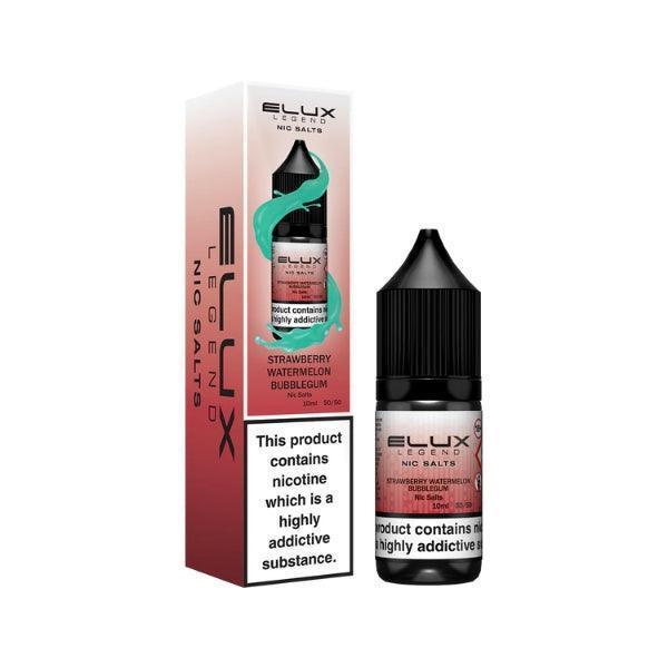 Elux Legend Strawberry Watermelon Bubblegum Nic Salt E-Liquids