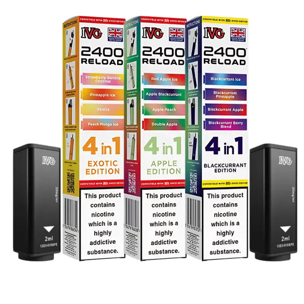 IVG 2400 Reload Edition Pods (4 Pods)