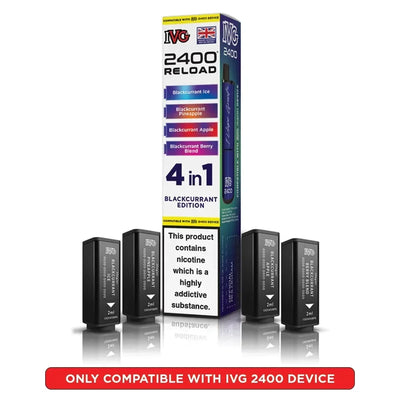 IVG 2400 Reload Pods Blackcurrant Edition