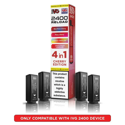 IVG 2400 Reload Pods Cherry Edition