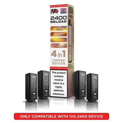IVG 2400 Reload Pods Coffee Edition