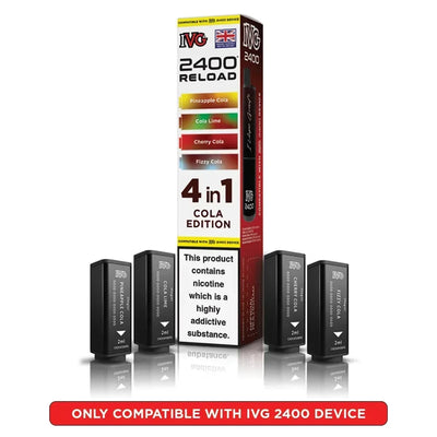IVG 2400 Reload Pods Cola Edition