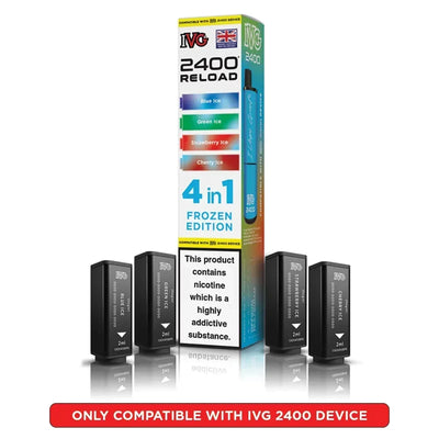 IVG 2400 Reload Pods Frozen Edition