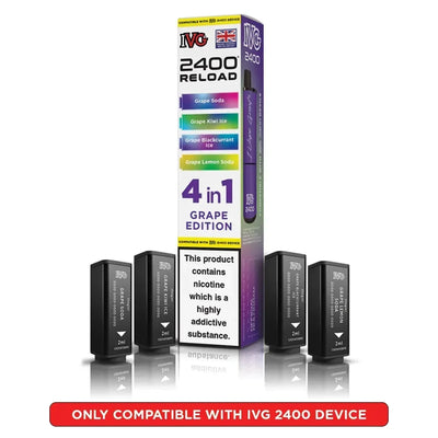IVG 2400 Reload Pods Grape Edition