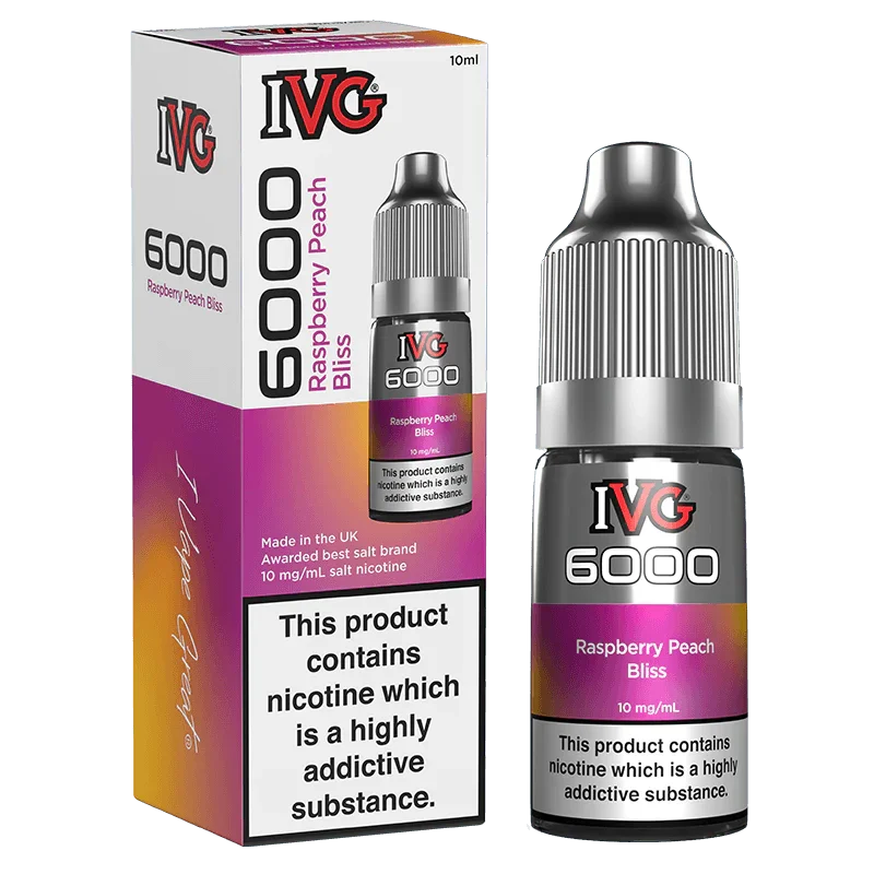 IVG 6000 Bubblegum Berry Wave Nic Salts