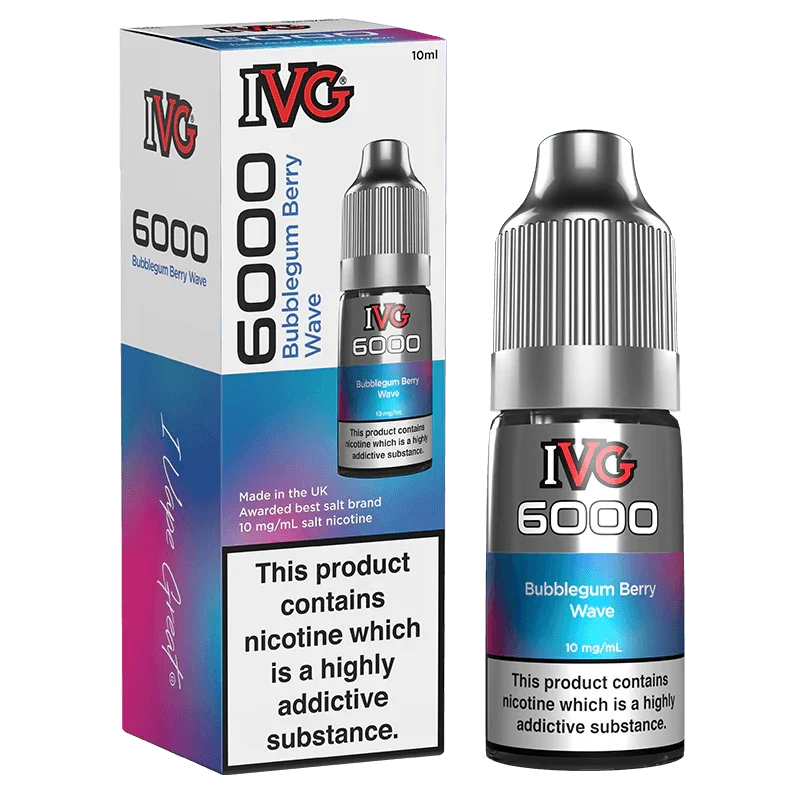 IVG 6000 Strawberry Raspberry Crush Nic Salts