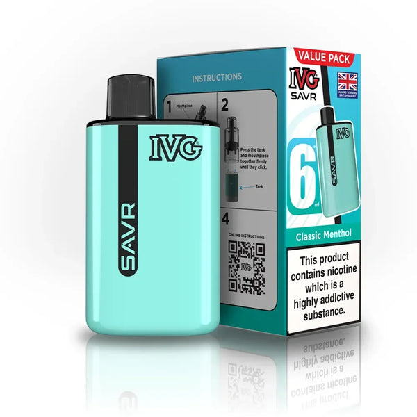 IVG SAVR Classic Menthol Vape Kit