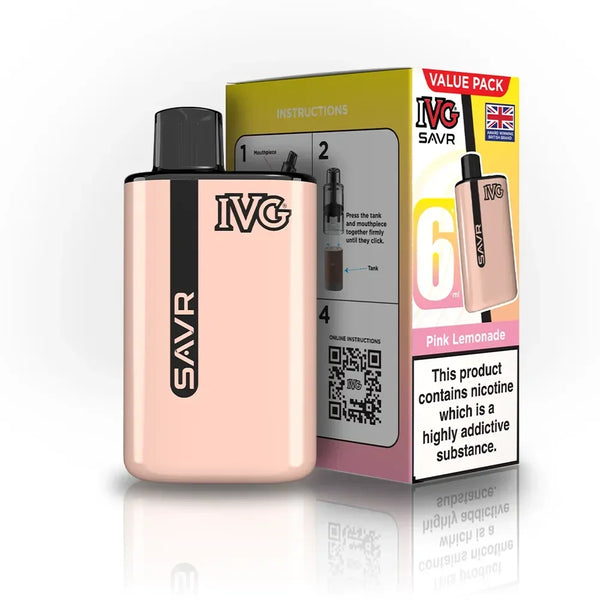 IVG SAVR Pink Lemonade Vape Kit