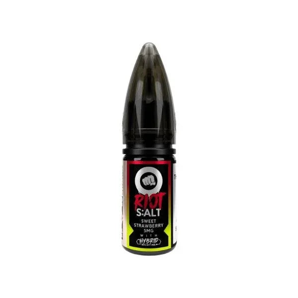 Riot Salt sweet strawberry 5mg - Vape Connect Online