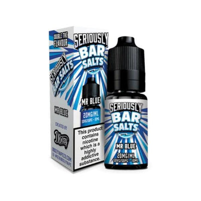 Seriously Bar Salts Mr Blue 20mg Salt Nicotine - Vape Connect Online