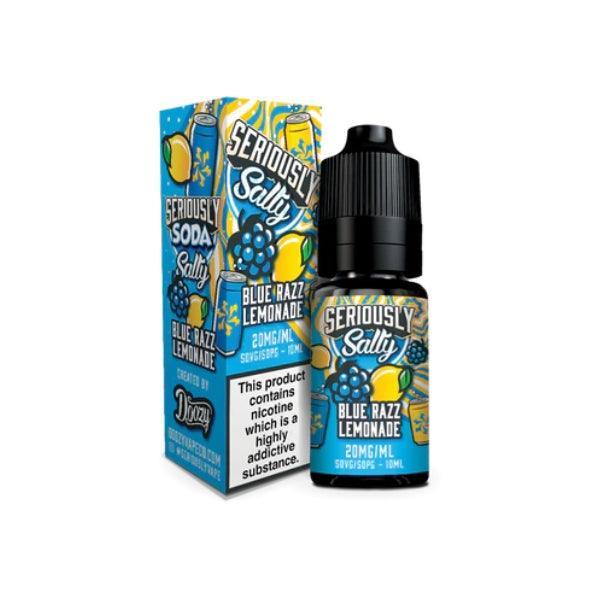 Seriously Salty Blue Razz Lemonade Salt Nicotine - Vape Connect Online