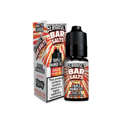 Seriously Salty Triple Mango Ice 10MG Salt Nicotine - Vape Connect Online