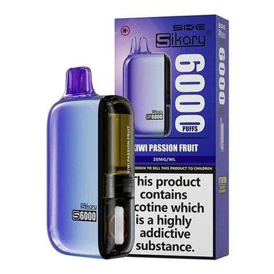 SKE Sikary S6000 Kiwi Passion Fruit