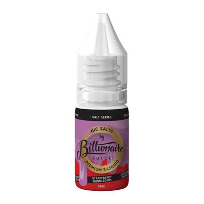 Billionaire Strawberry Bubblegum Salt Nicotine 10ML - Vape Connect Online