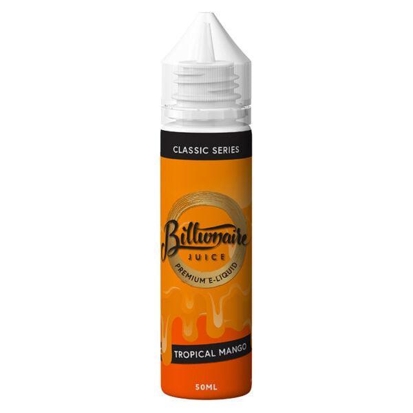 Billionaire Tropical Mango Shortfill 50ML 0MG - Vape Connect Online