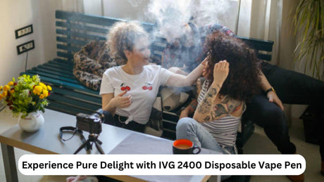 Experience Pure Delight with IVG 2400 Disposable Vape Pen - Vape Connect - Vape Connect Online