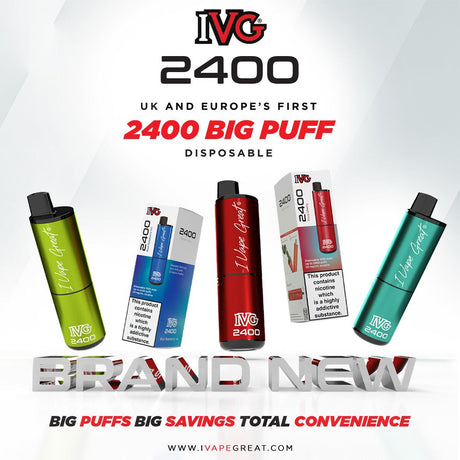 IVG 2400 Puff Disposable: Unleashing Convenience and Flavour in Every Puff - Vape Connect Online