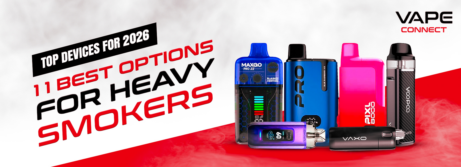 11 Best Vaping Devices For Heavy Smokers In 2025