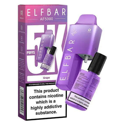 Elf Bar AF5000 Grape Disposable Vape 