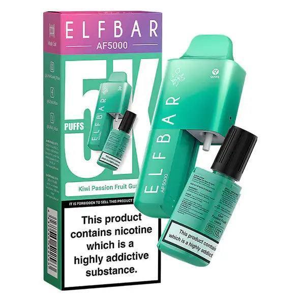 Elf Bar AF5000 Kiwi Passion Fruit Guava Disposable Vape 