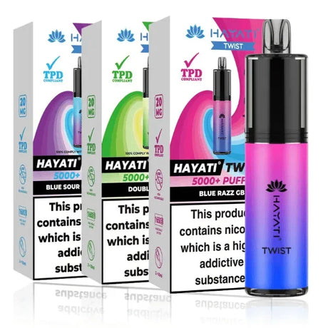 Shop Hayati Twist 5000 Disposable Vape Kit