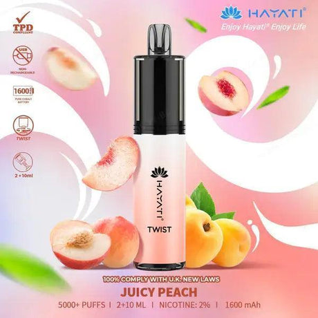 Hayati Twist 5000 Juicy Peach 