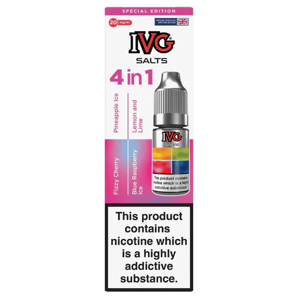 IVG 4 in 1 NIc Salt Special Flavour Edition