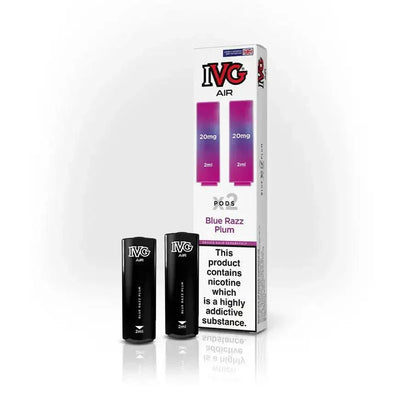 IVG Air 4 in 1 Pods Blue Razz Plum 