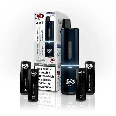 IVG Air 4 in 1 Black Pods Edition Starter Kit