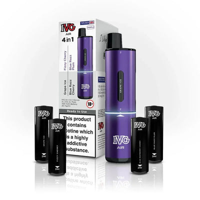 IVG Air 4 in 1 Purple Pods Edition Starter Kit