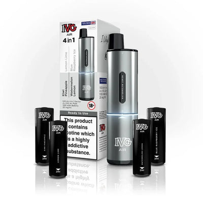 IVG Air 4 in 1 Silver Pods Edition Starter Kit