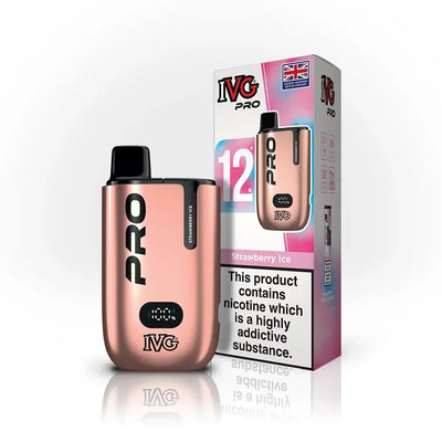 IVG Pro 12 Strawberry Ice Vape Kit