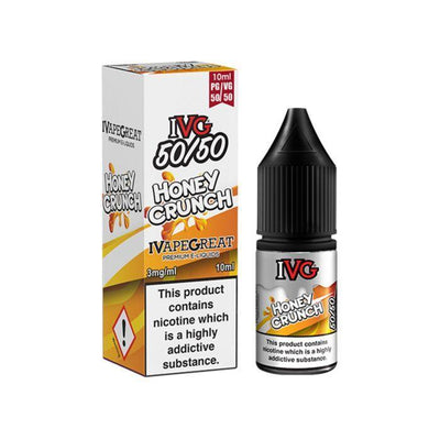 IVG 50/50 Honey Crunch E-liquid