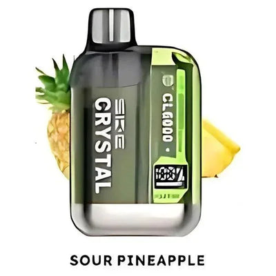 SKE Crystal CL6000 Disposable Vape Sour Apple