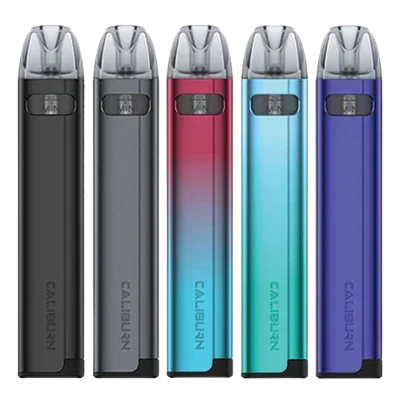 Uwell Caliburn A2s Vape kit Group Photo