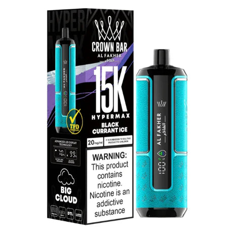 Al Fakher Crown Bar 15k Hypermax Disposable Vape Kit