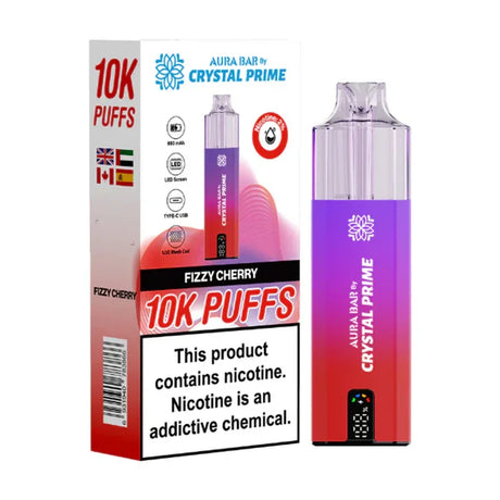 Aura Bar 10k Vape Kit by Crystal Prime
